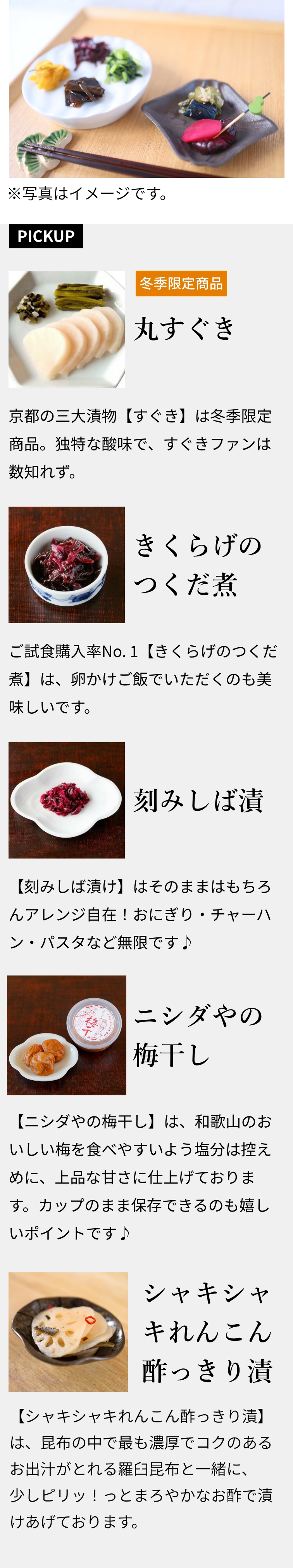 1月商品内容