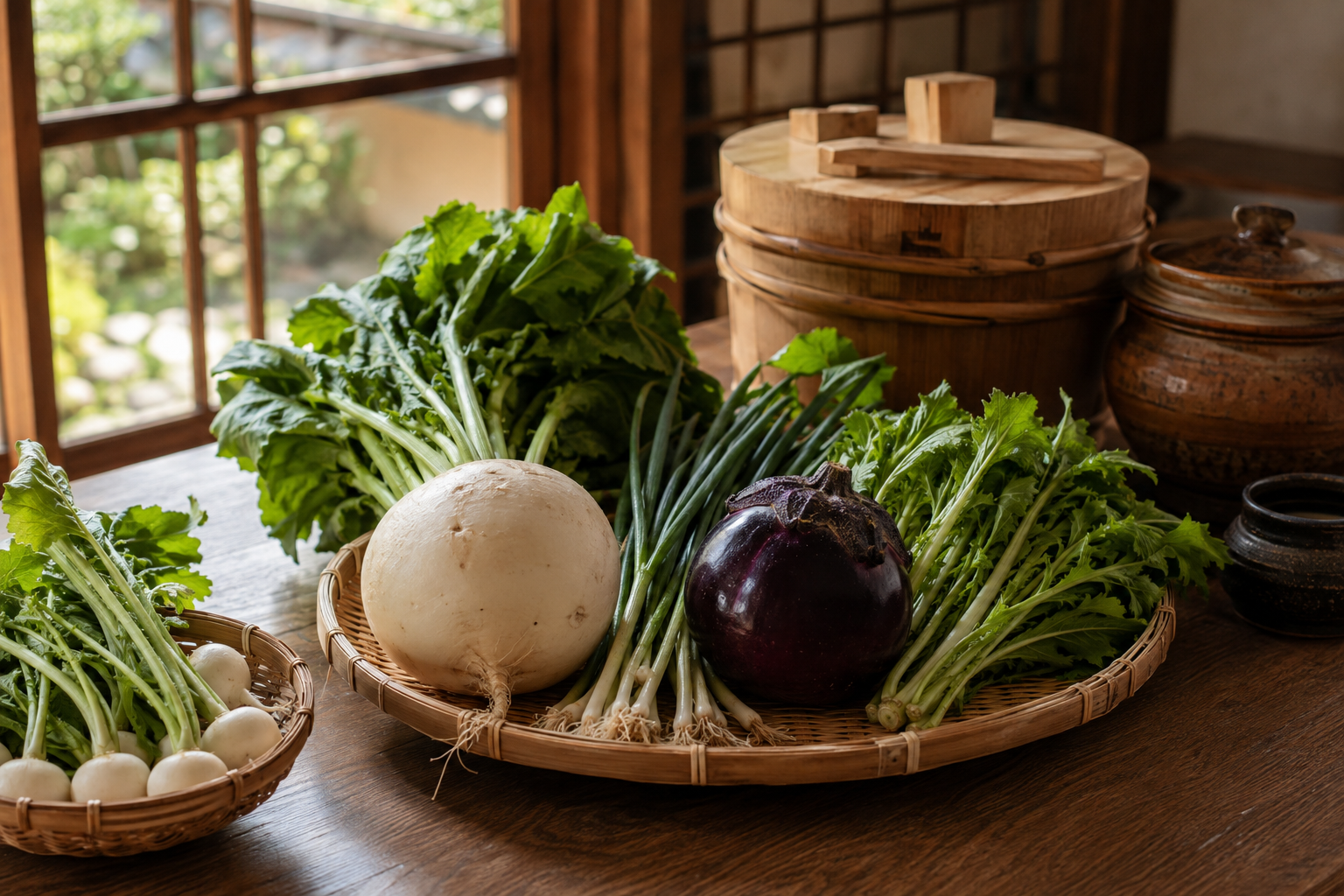 聖護院かぶらやすぐき菜など京都を代表する京野菜